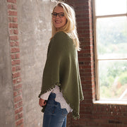 Basic Merino Granietsteek Omslagdoek Haakpakket