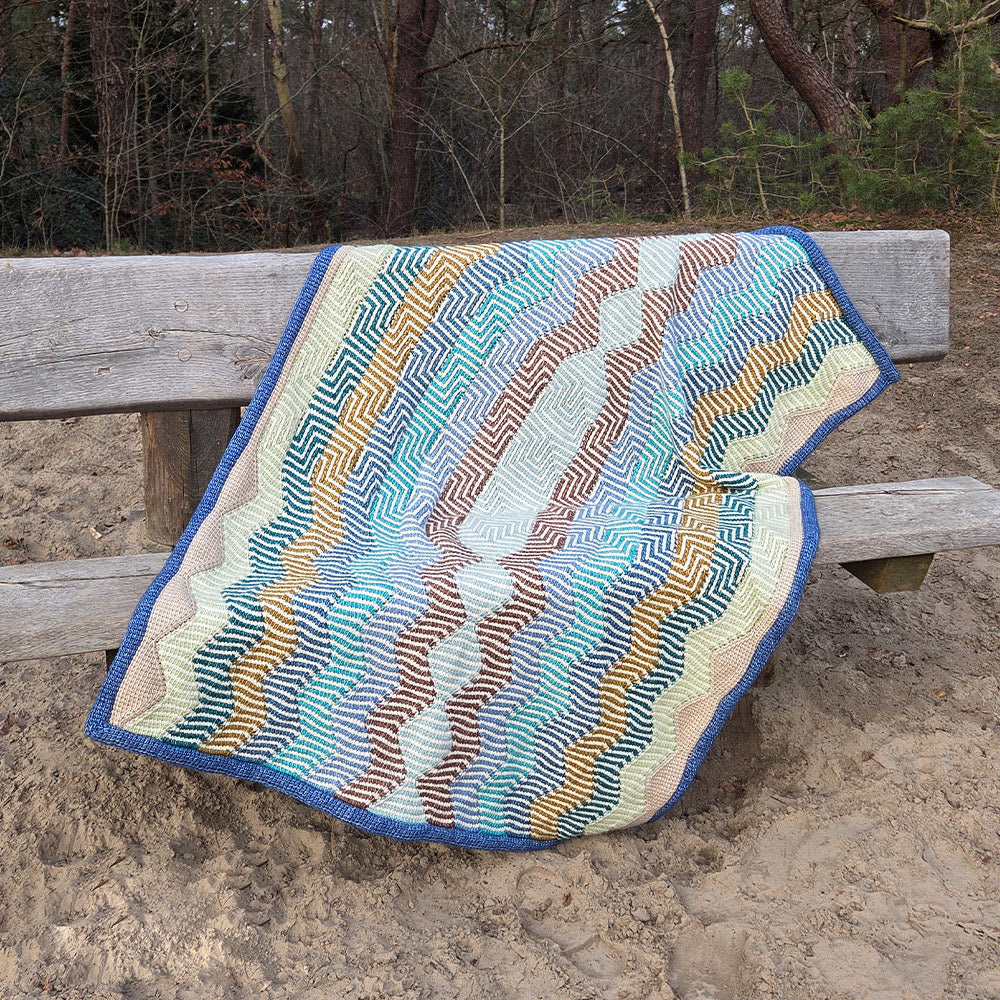 Beautiful Noise MAL Stone Washed XL Deken Garenpakket