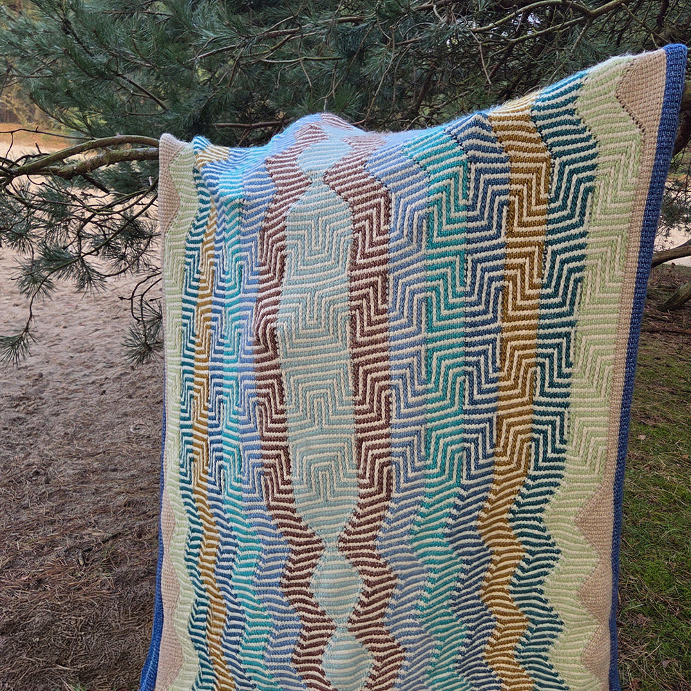 Beautiful noise photography — gemaakt met Beautiful Noise MAL Stone Washed XL Deken Garenpakket