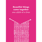 Wolplein Ansichtkaart - Beautiful things come together