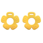 Durable Bijtring Bloem 645 Yellow