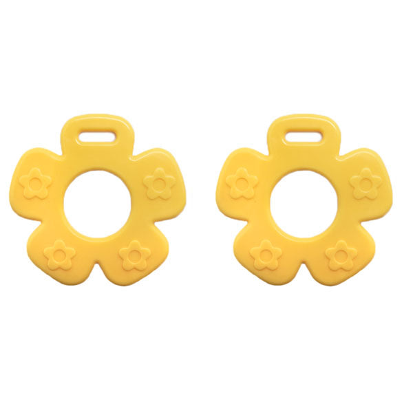 Durable Bijtring Bloem 645 Yellow
