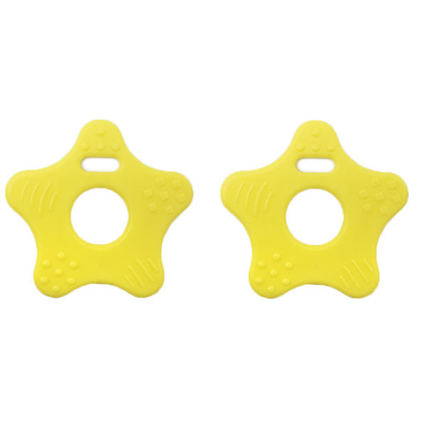 Durable Bijtring Ster 644 Light Yellow