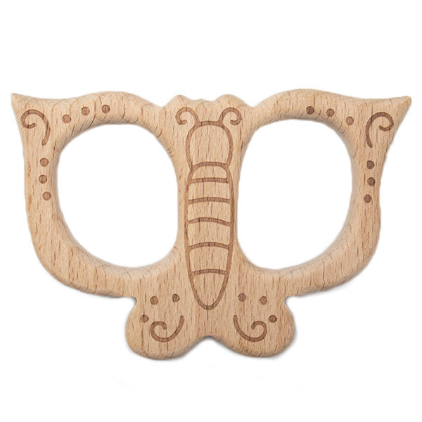 Durable Houten Bijtdier Vlinder
