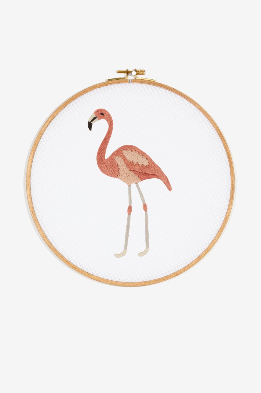 Pat — gemaakt met Borduurpatroon Flamingo (3)