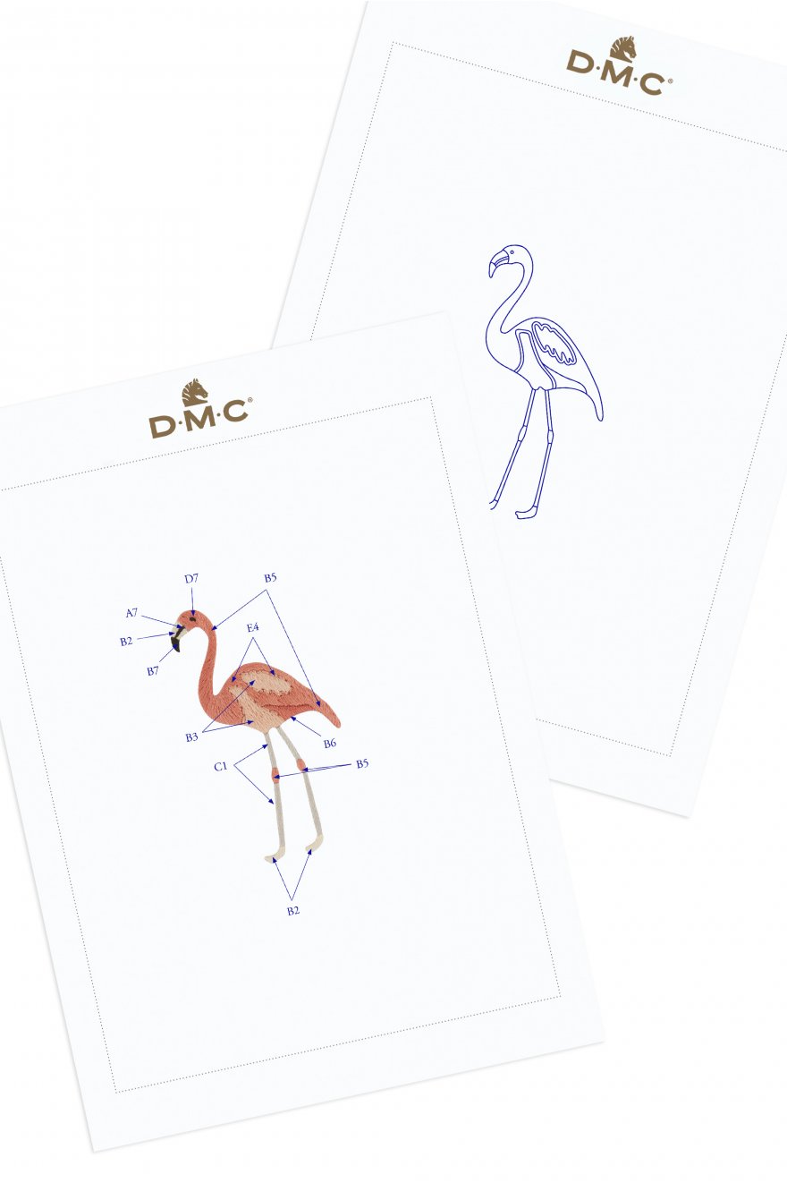 Pat — gemaakt met Borduurpatroon Flamingo (5)