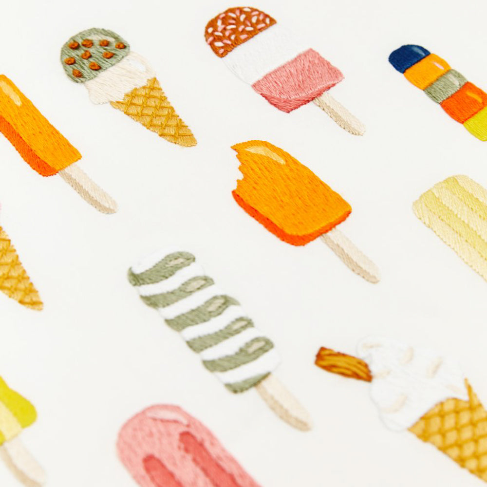 Pat — gemaakt met Borduurpatroon Ice Lollies