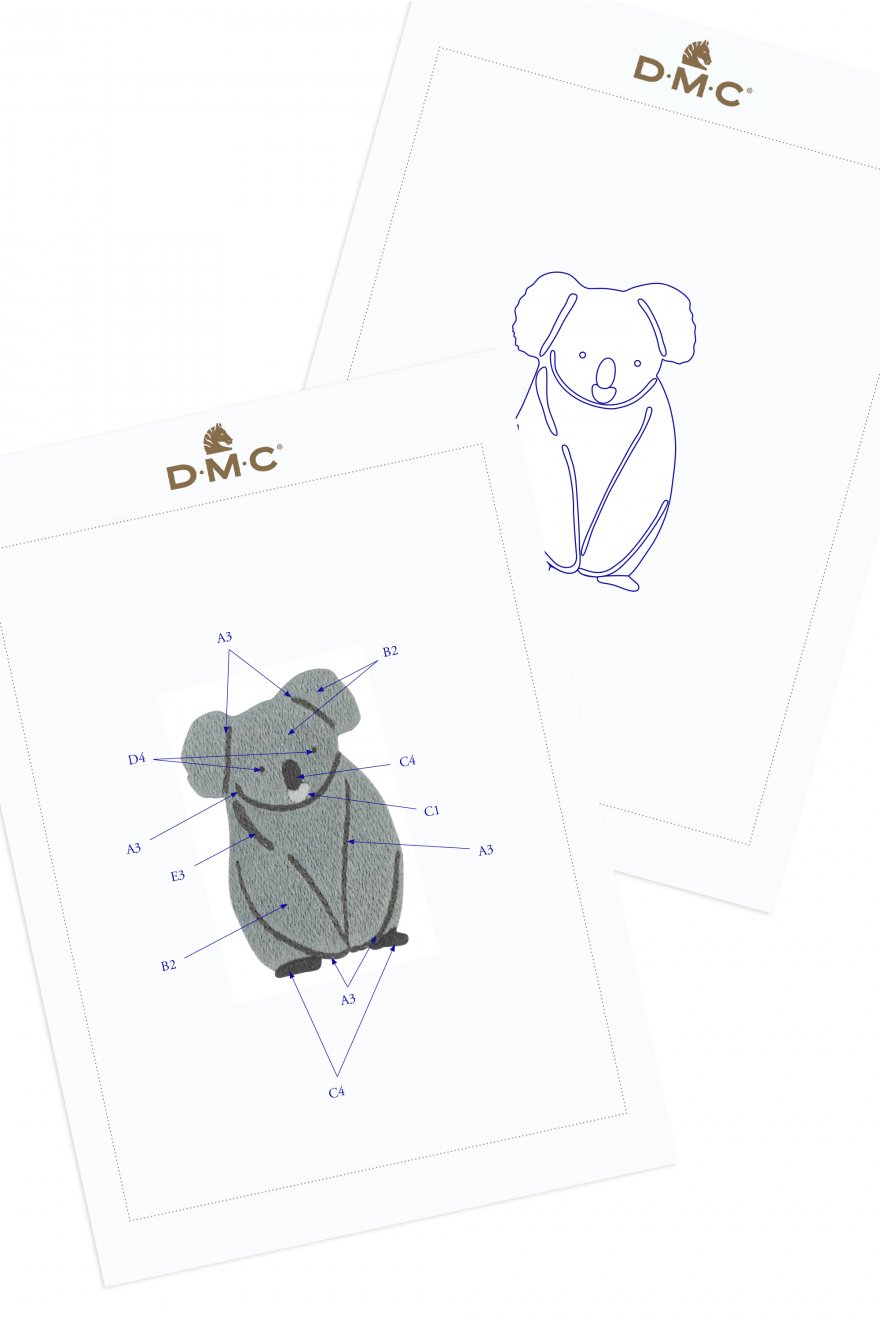 Pat — gemaakt met Borduurpatroon Koala (5)