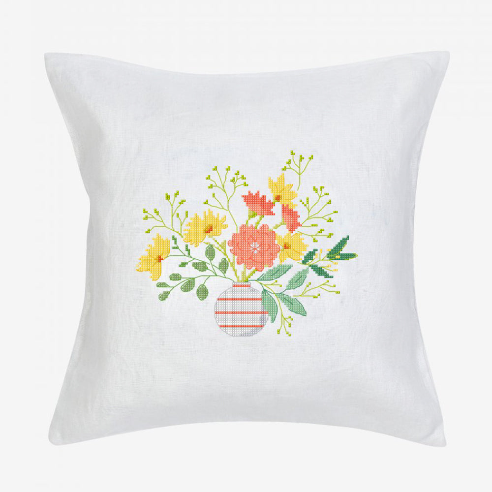 Pat — gemaakt met Borduurpatroon Summer Bloom