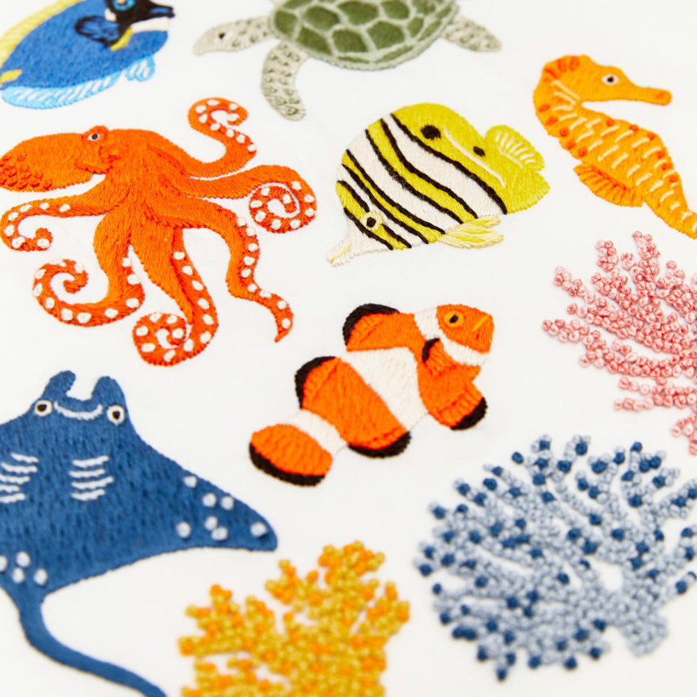 Pat — gemaakt met Borduurpatroon Under the Sea