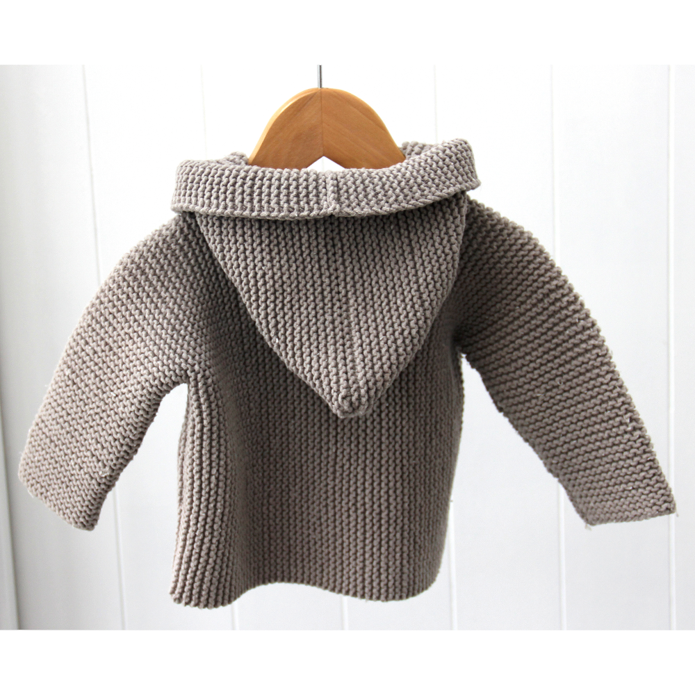 Breipatroon Cosy Babyvestje met Capuchon (2)