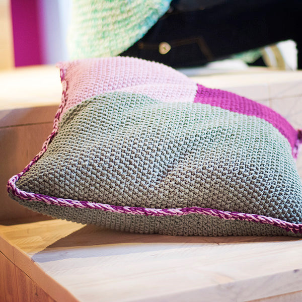 Kussen — gemaakt met Breipatroon Cotton Mix (2)