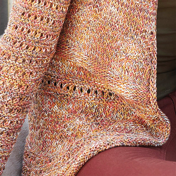 Vintagevest — gemaakt met Breipatroon Cotton vintage vest