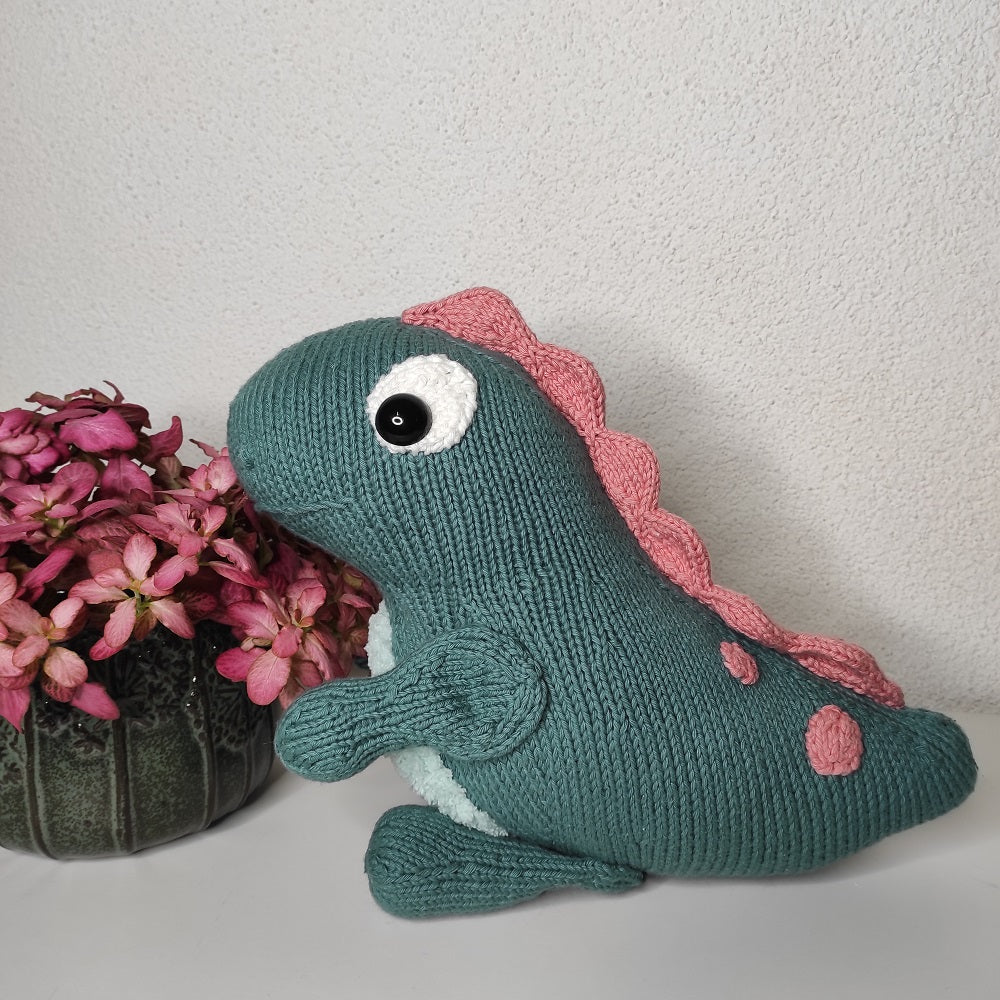 Sfeerfotos — sfeerbeeld met Breipatroon Dex De Dino