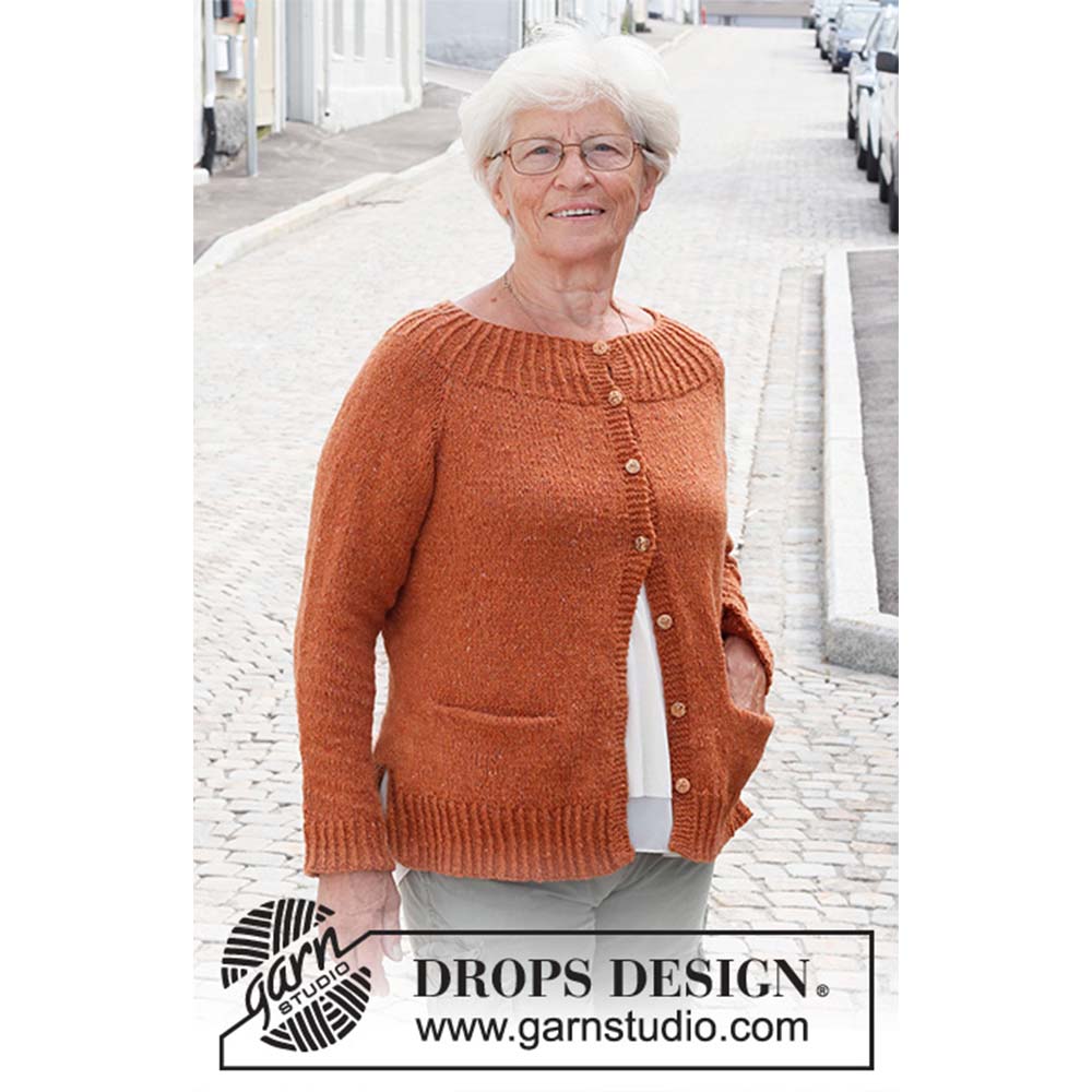 Breipatroon Drops Soft Tweed Vest