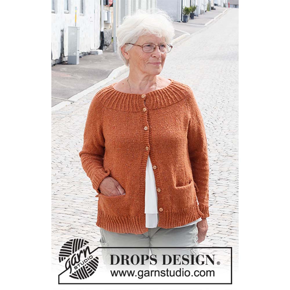 Breipatroon Drops Soft Tweed Vest (2)