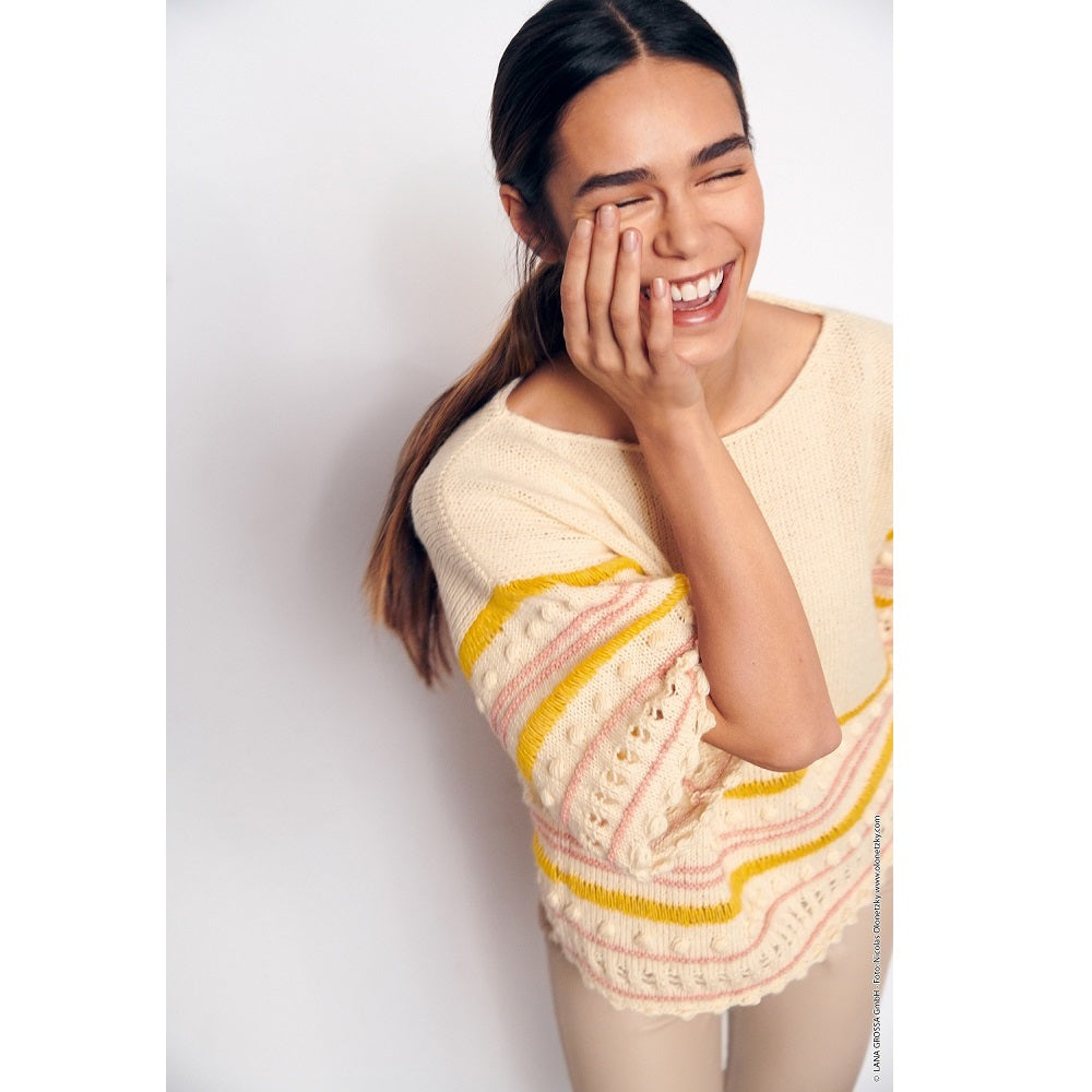 Fs filati journal lana grossa — gemaakt met Breipatroon Ecopuno Gestreepte Noppen Shirt (Digital) (2)
