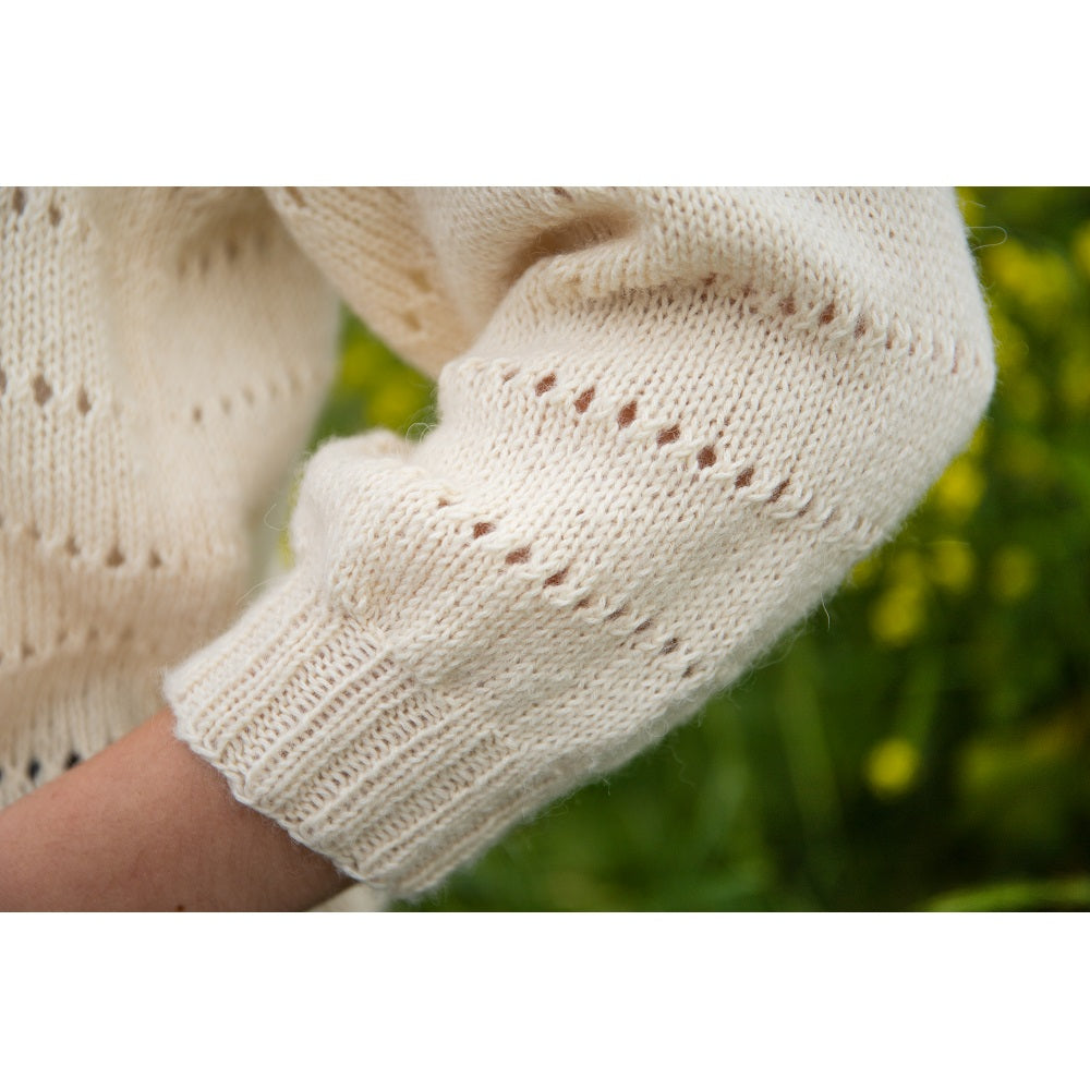 Ecopuno kleding — gemaakt met Breipatroon Ecopuno Romantische Zomertrui (Digital) (3)