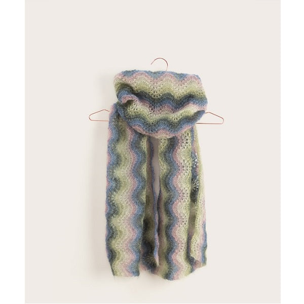 Breipatroon Essentials Super Kid Mohair Loves Silk Print Retro Sjaal (Digital) (2)