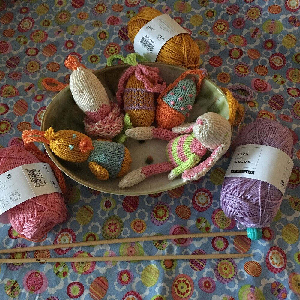 Eb fbc bf — gemaakt met Breipatroon Ostara's Pasen