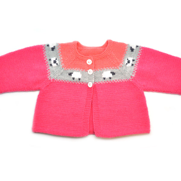Breipatroon Partner babyvestje meisje