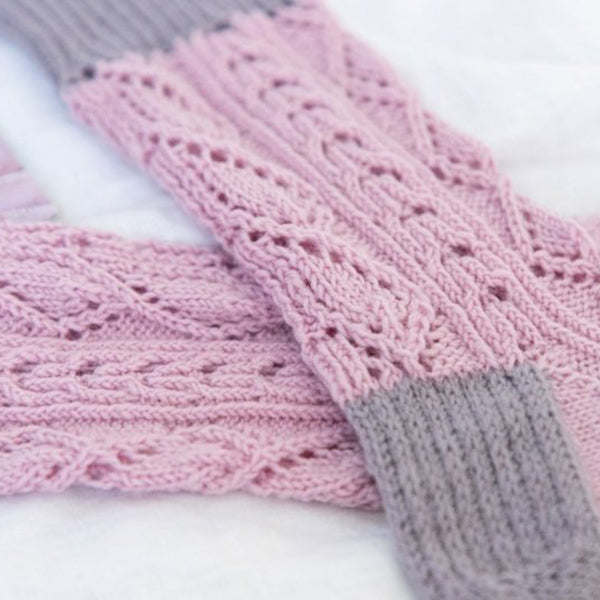 Romantic soqs — gemaakt met Breipatroon Romantic Soqs (3)