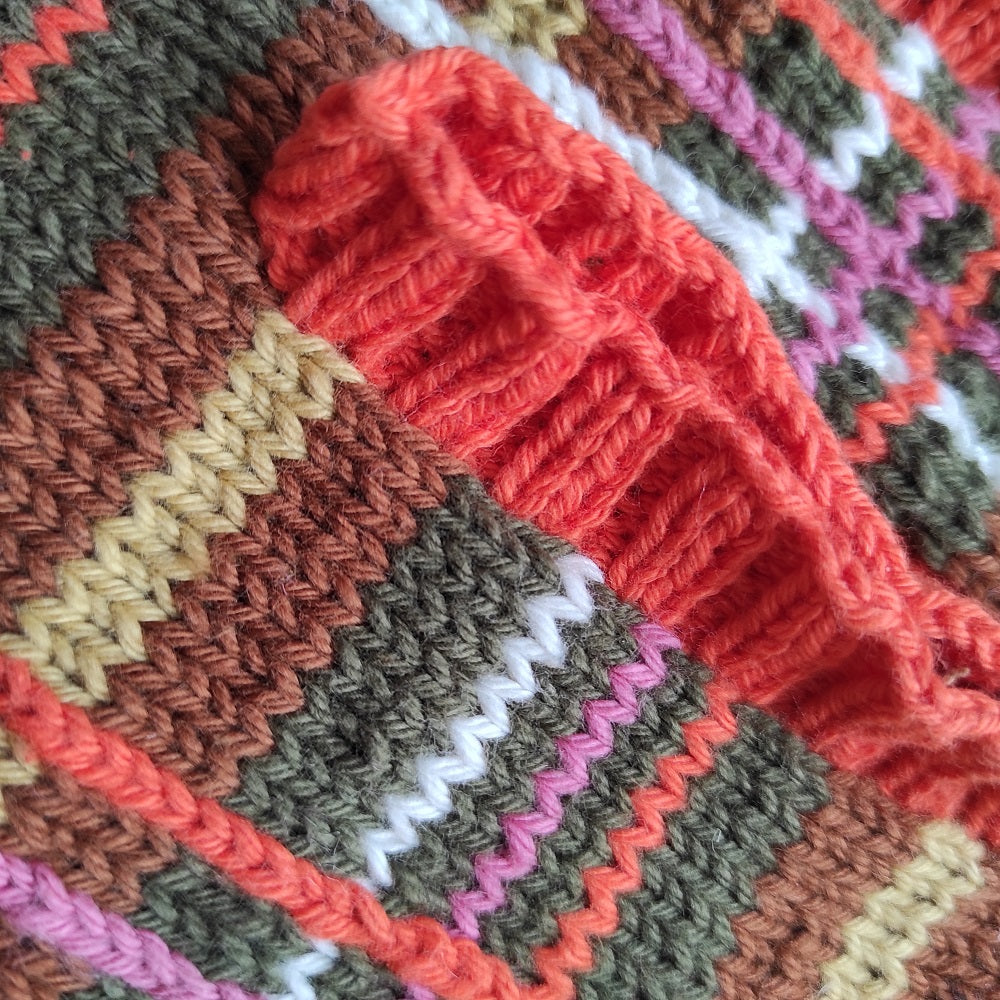 Details — gemaakt met Breipatroon Scottish Sweater