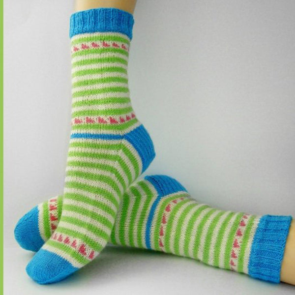Simply fun soqs — gemaakt met Breipatroon Simply Fun Socks (2)