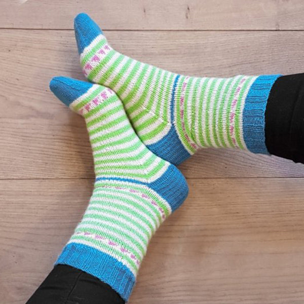 Simply fun soqs — gemaakt met Breipatroon Simply Fun Socks