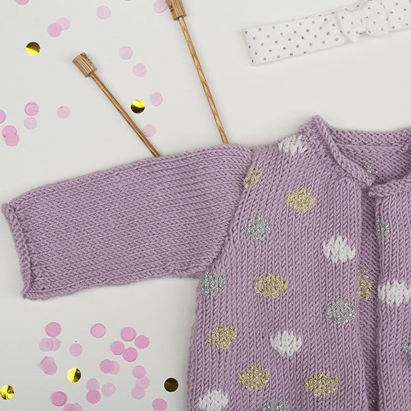 Breipatroon Stippen Babyvestje (3)
