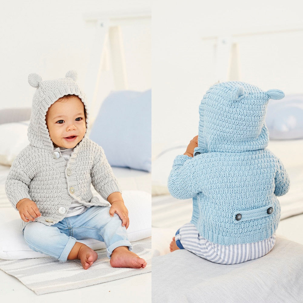 Breipatroon Stylecraft Bambino DK No. 9529 Baby hoodies (Digital)