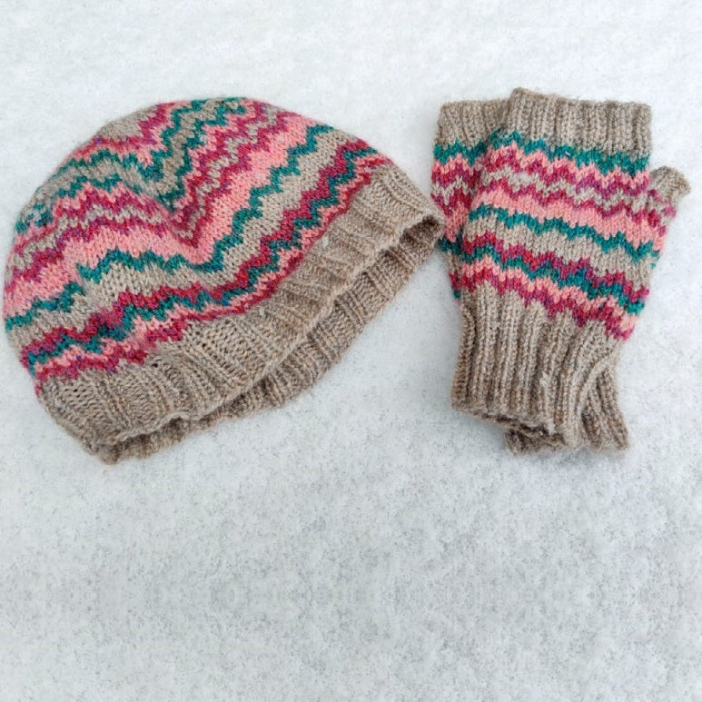 Breipatroon Stylecraft Highland Heathers DK No. F094 Muts en wanten (Digital)