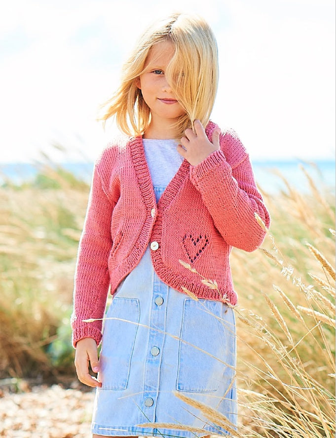 Zoom — gemaakt met Breipatroon Stylecraft Naturals - Organic Cotton DK No. F088 Meisjes vesten (Digital) (2)