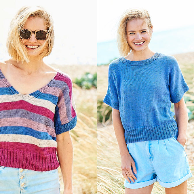 Breipatroon Stylecraft Naturals - Organic Cotton DK No. F090 Tops (Digital)