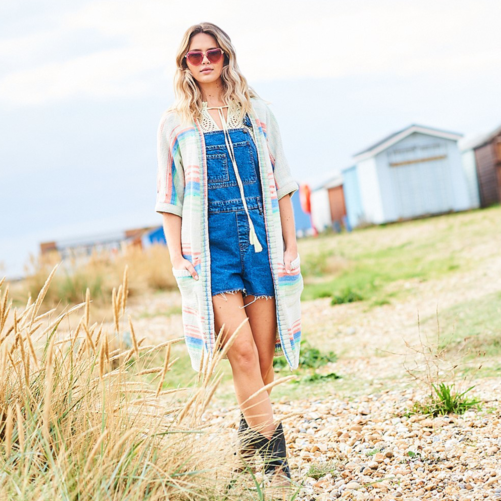 Cardigan — gemaakt met Breipatroon Stylecraft Savannah Long & Short Cardigans