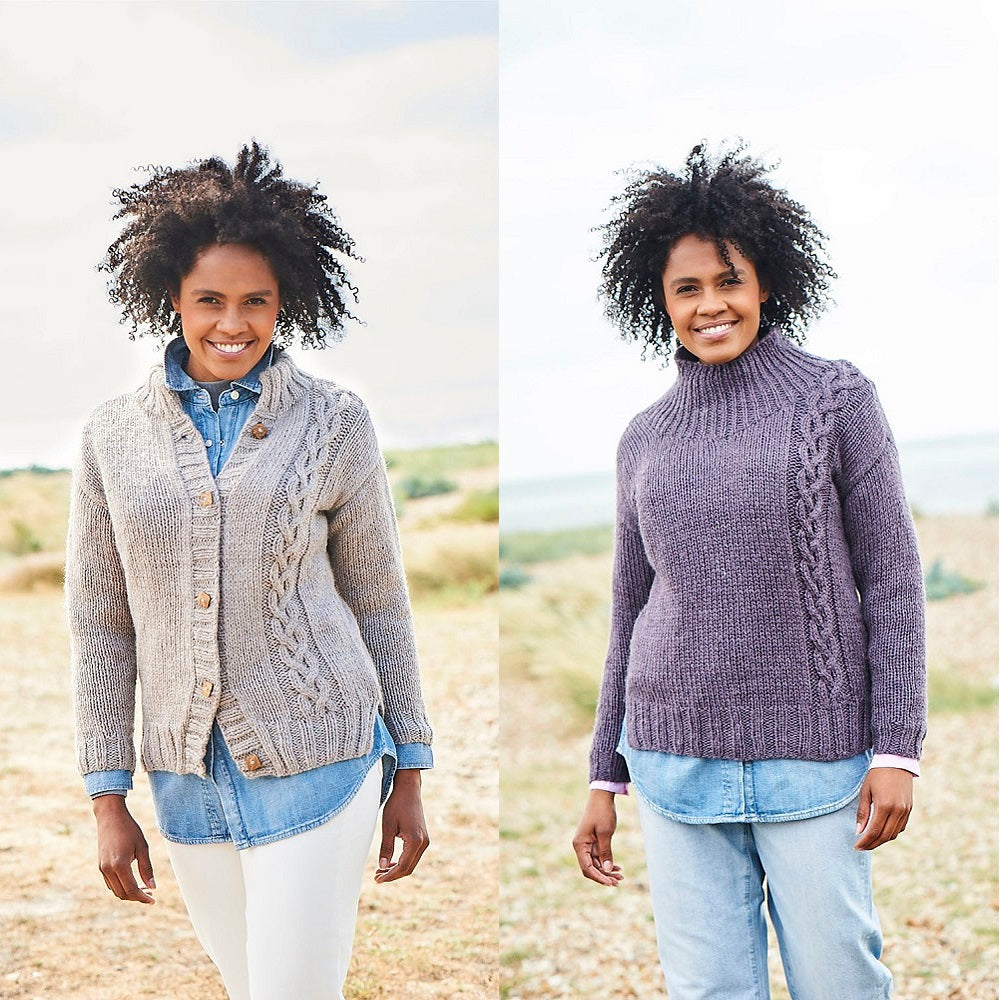 Breipatroon Stylecraft Softie Chunky No. 9812 Vest en trui