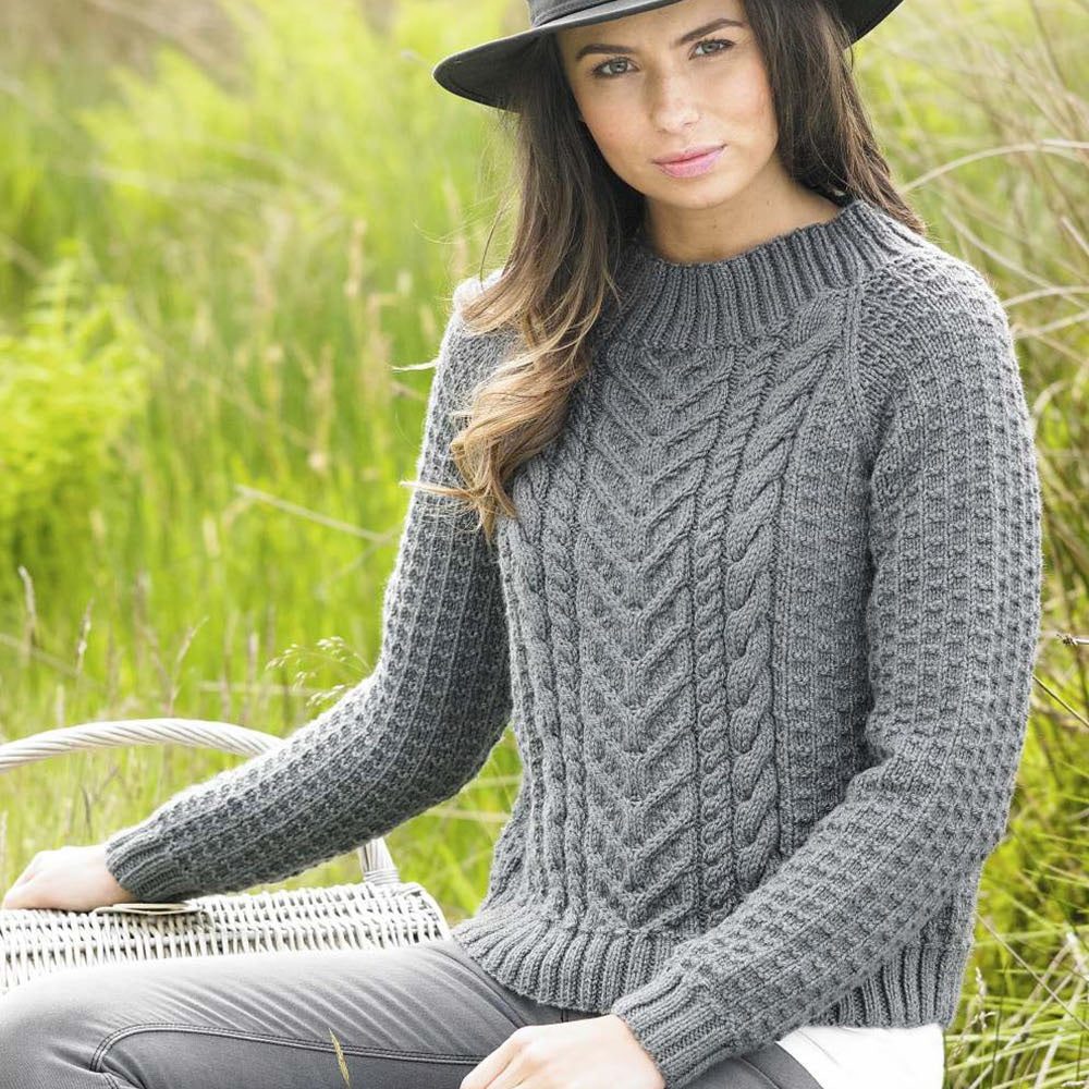 Breipatroon Stylecraft Special Aran No. 9075 Trui