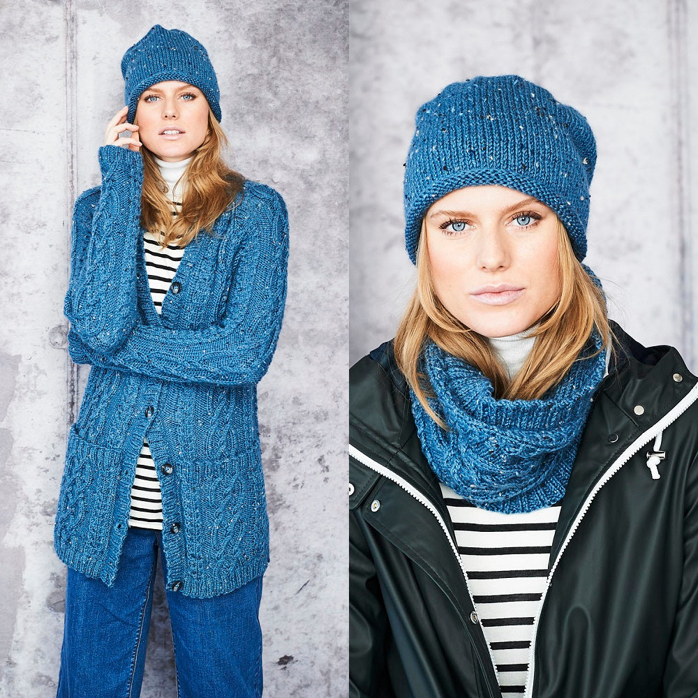 Breipatroon Stylecraft Special Aran With Wool No. 9660 Vest, col en muts