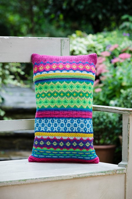 Breipatroon Stylecraft Special DK No. F005 Fair Isle kussen (Digital) (2)