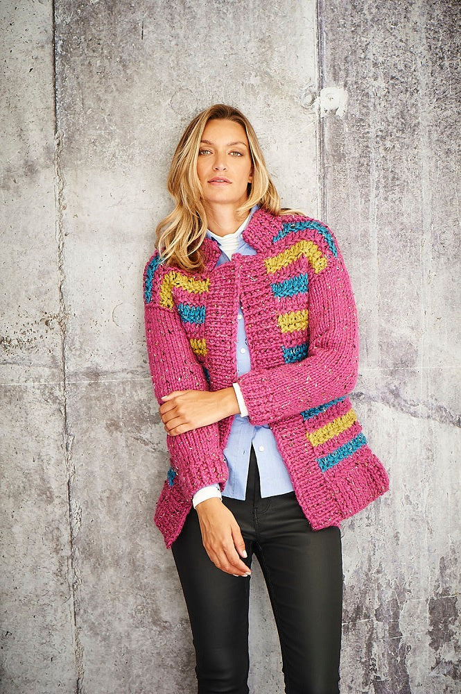 Zoom — gemaakt met Breipatroon Stylecraft Special XL Tweed Super Chunky No. (2)