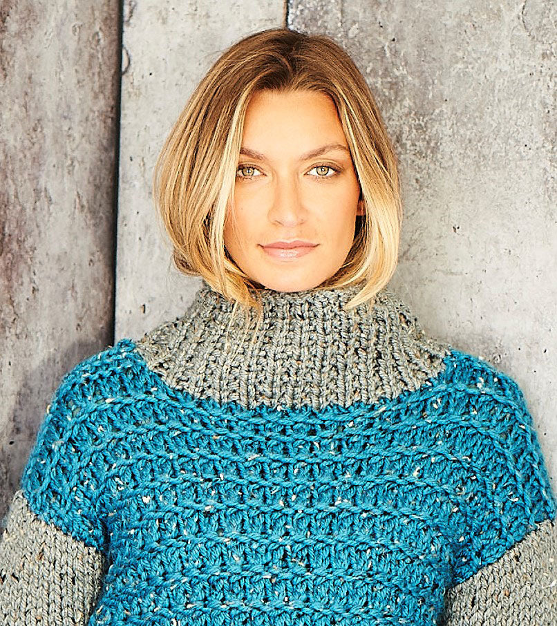 Zoom — gemaakt met Breipatroon Stylecraft Special XL Tweed Super Chunky No. (3)