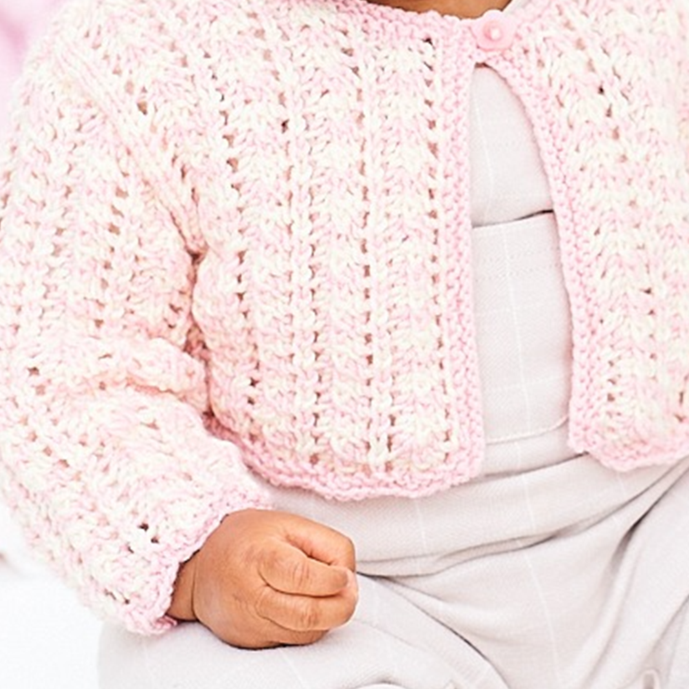 Cardigans — gemaakt met Breipatroon Stylecraft Sweet Dreams Baby Cardigans 9979