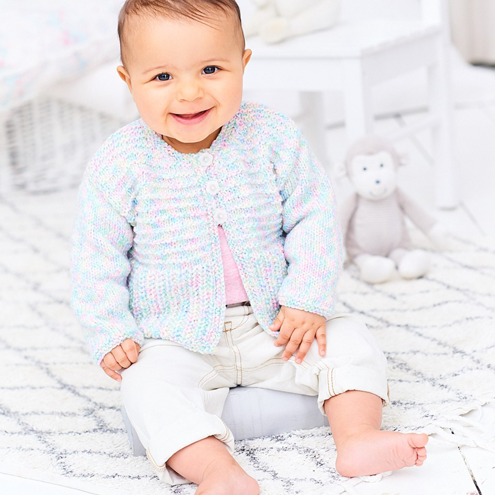 Cardigans — gemaakt met Breipatroon Stylecraft Sweet Dreams Baby Cardigans 9978