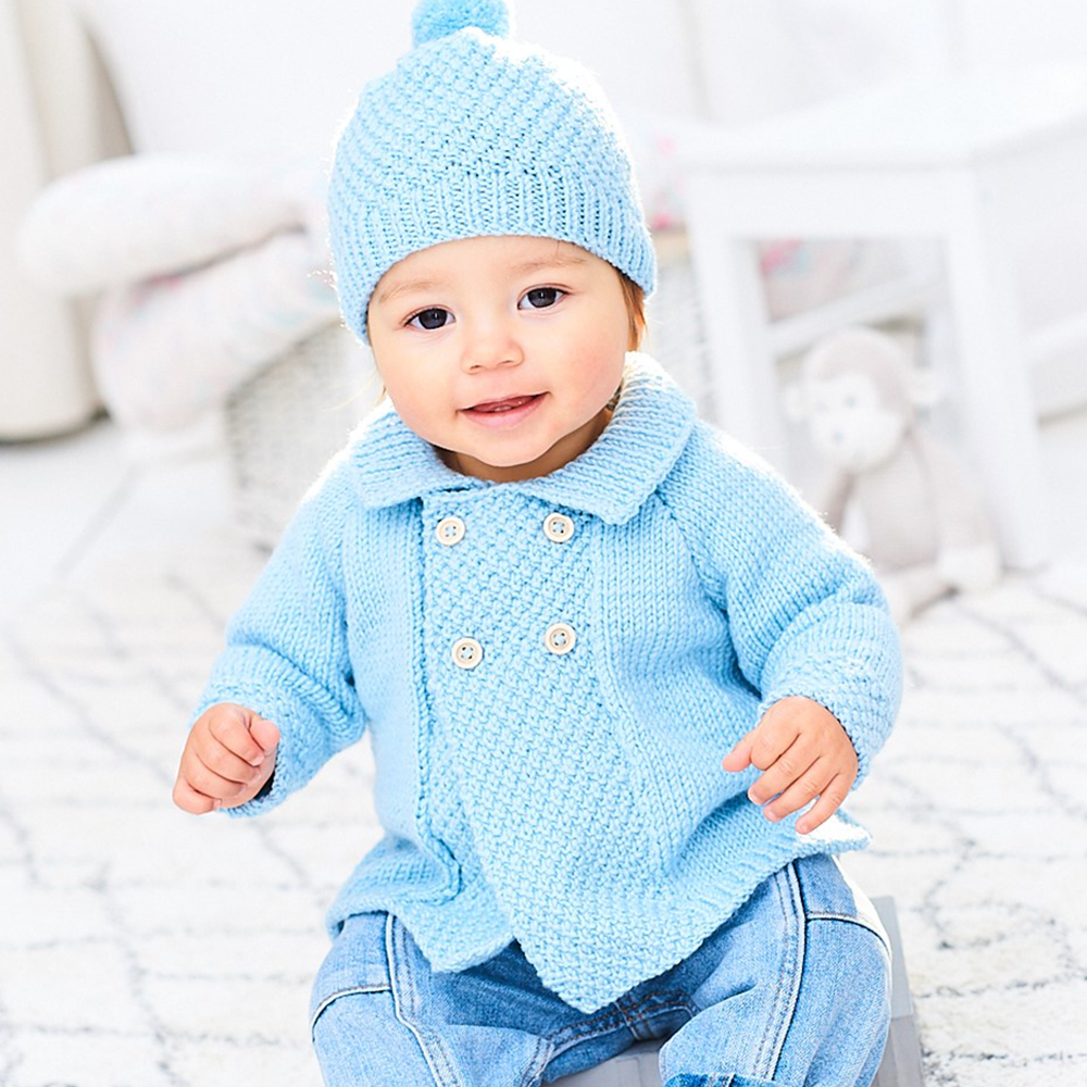 Jackets hat — gemaakt met Breipatroon Stylecraft Sweet Dreams Baby Jackets & Hat