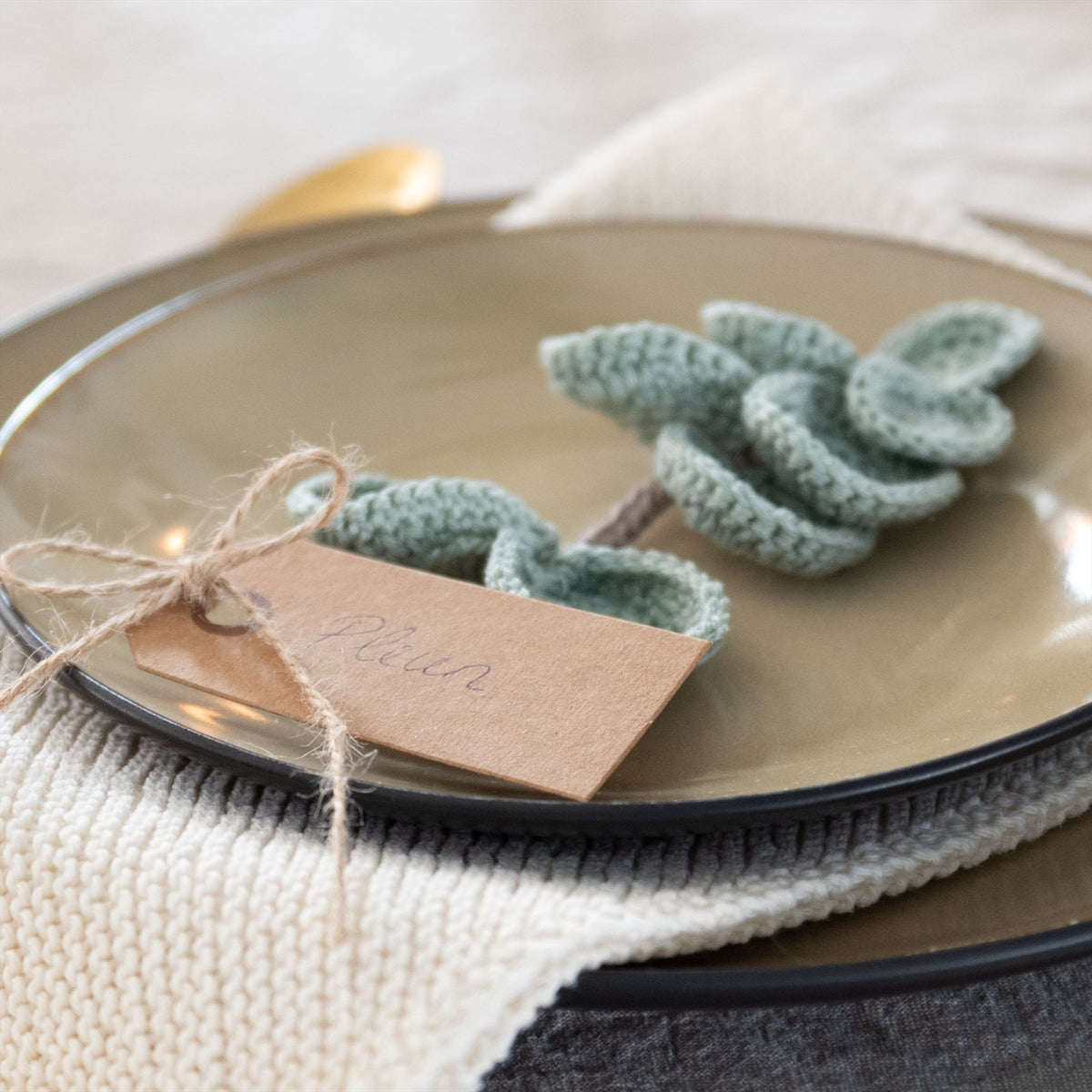Favorite napkins — gemaakt met Breipatroon Yarn and Colors Favorite Napkins