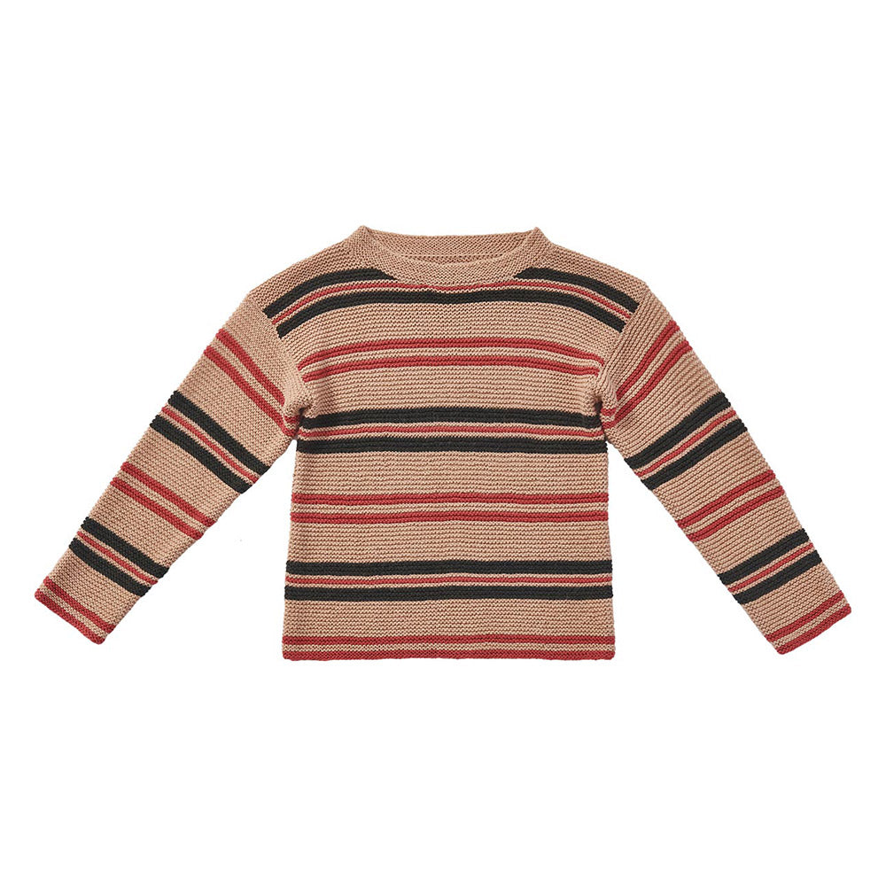 Brigitte pullover mit streifen — gemaakt met Brigitte no.