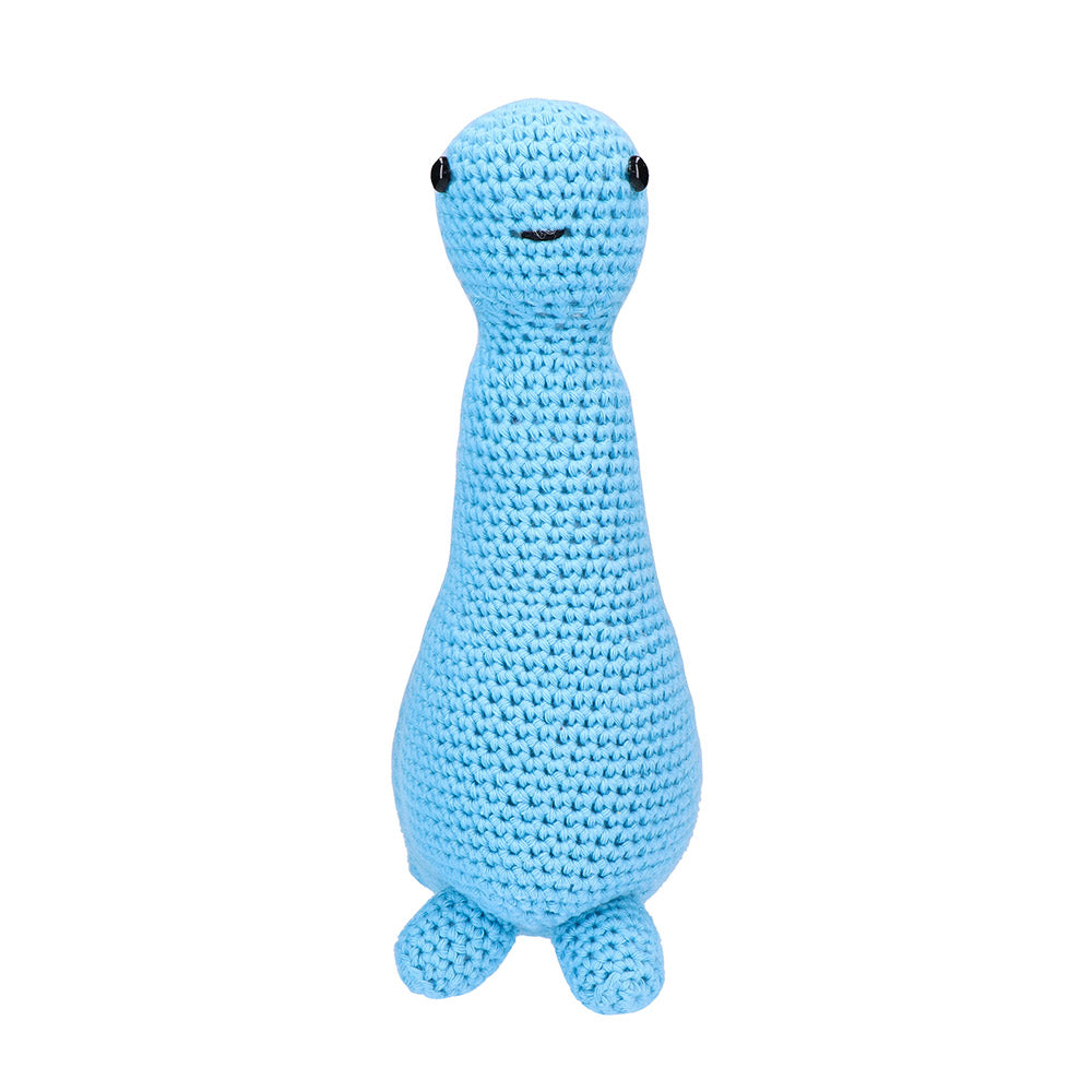 Brontosaurus front — gemaakt met Brontosaurus Dino Haakpakket