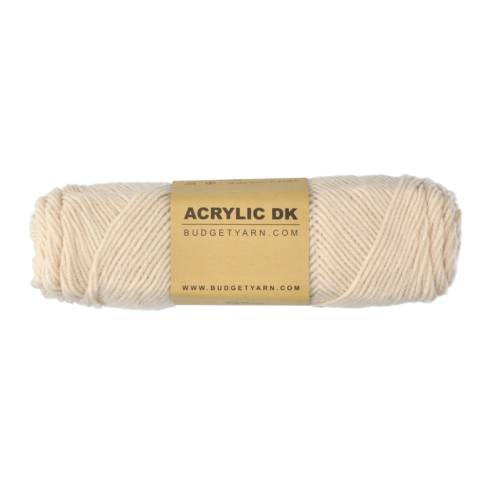 Budgetyarn Acrylic DK 003 Ecru