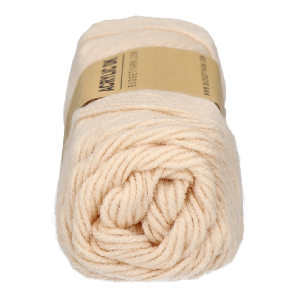 Budgetyarn Acrylic DK 003 Ecru (2)