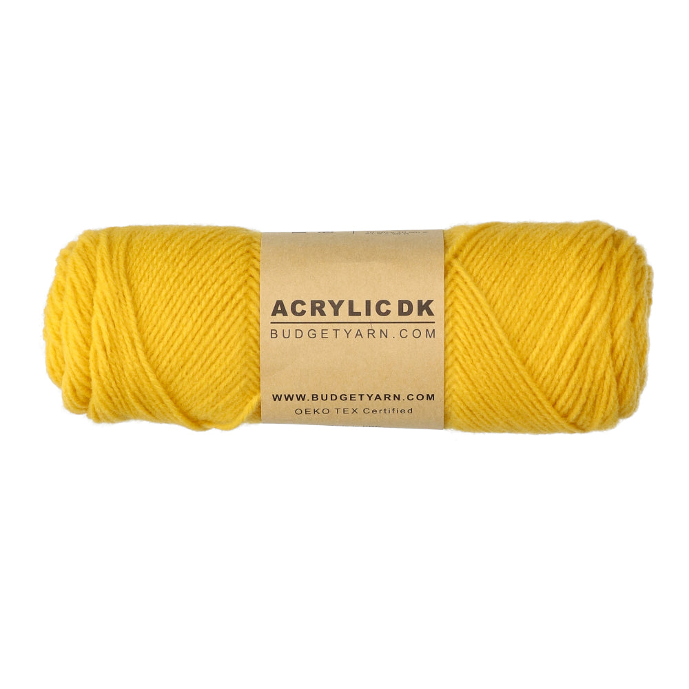 Budgetyarn Acrylic DK 015 Mustard